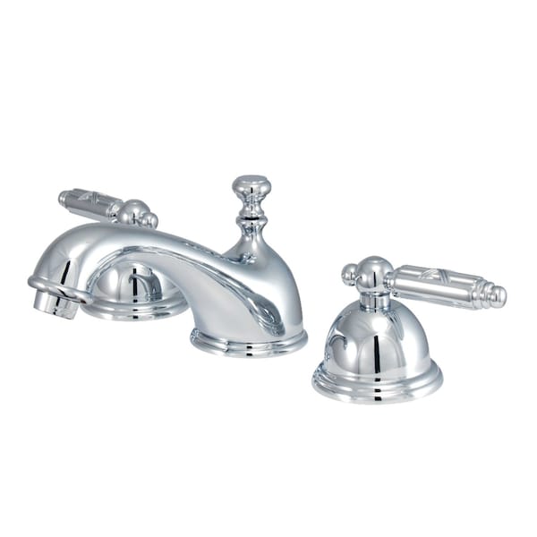 KS3961GL 8" Widespread Bathroom Faucet, Polished Chrome